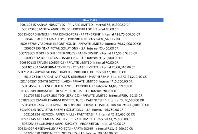 clean, arrange, combine and separate excel spreadsheet data